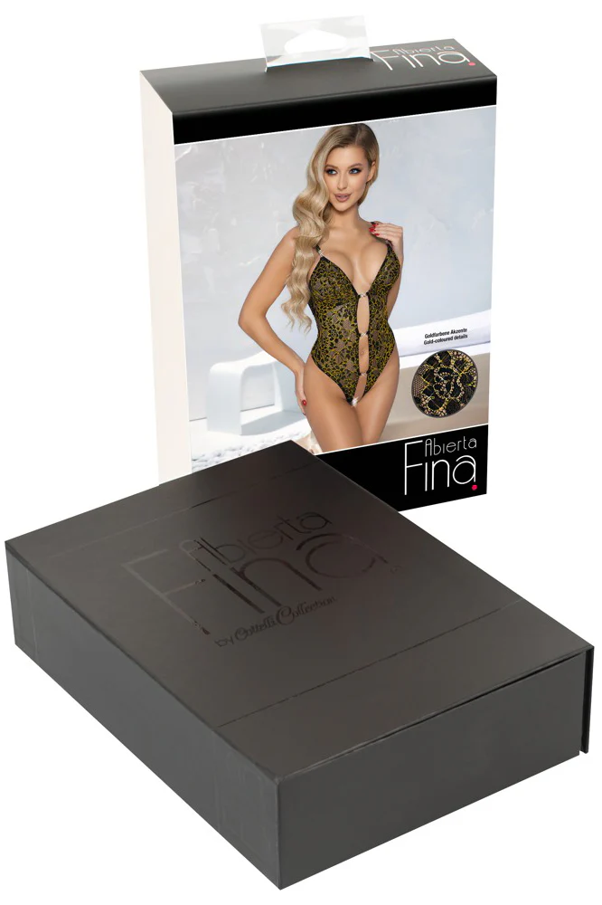 Abierta Fina Black Lace Body - Image 13