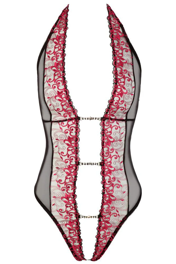 Abierta Fina Body with Rhinestones (XL) - Image 4