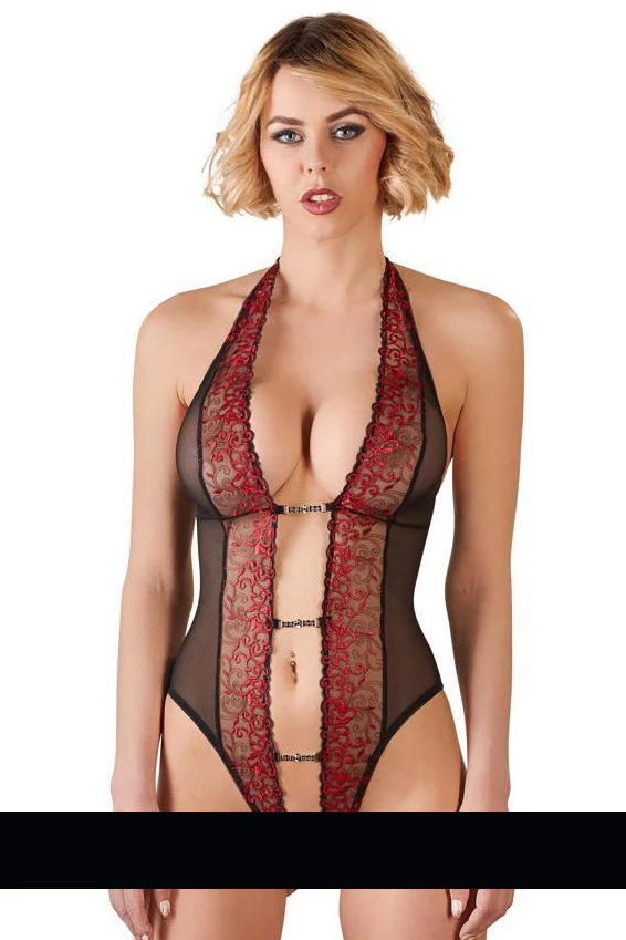 Abierta Fina Body with Rhinestones (XL) - Image 5