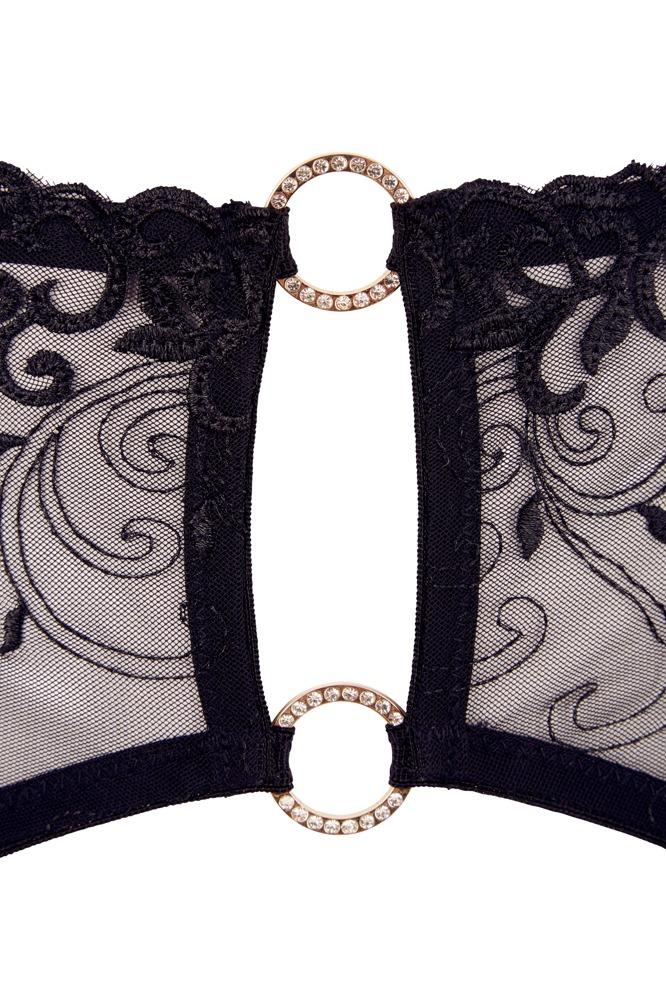 Abierta Fina Bra Set with Slits in the Cups - Image 6