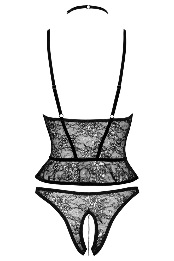 Abierta Fina Longline Bra Set - Image 13