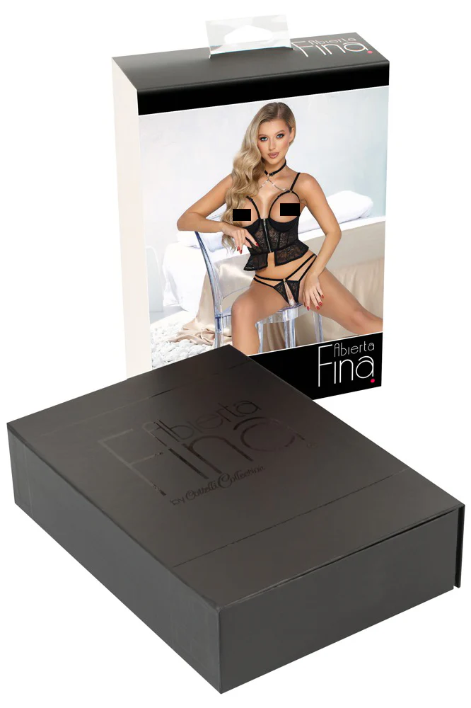 Abierta Fina Longline Bra Set - Image 14