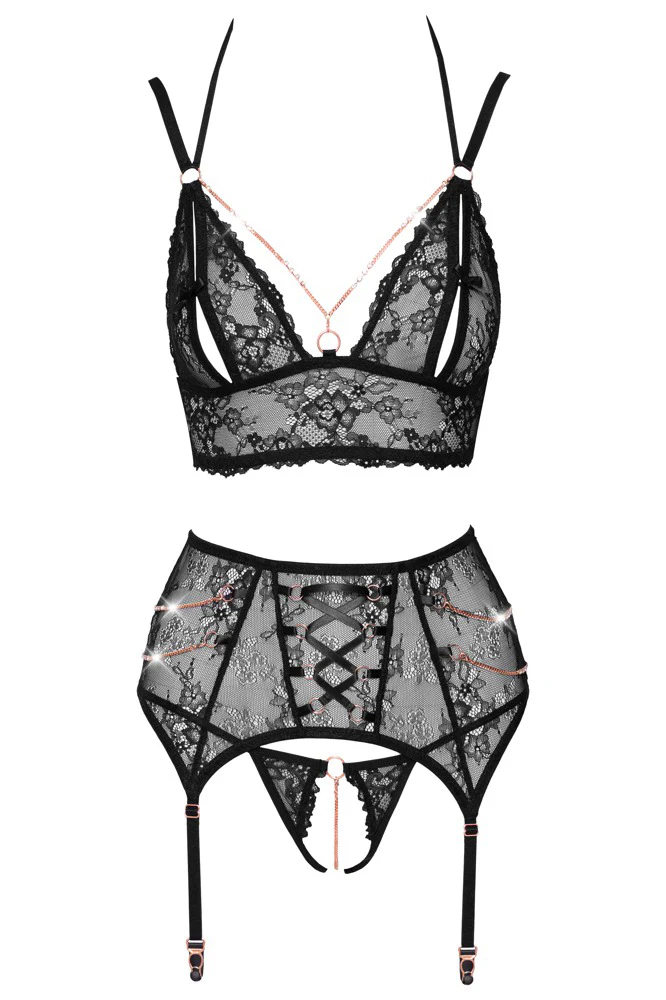 Abierta Fina Suspender Set - Image 7
