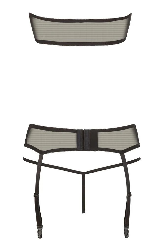 Abierta Fina Suspender Set with Rhinestones (L, XL) - Image 10