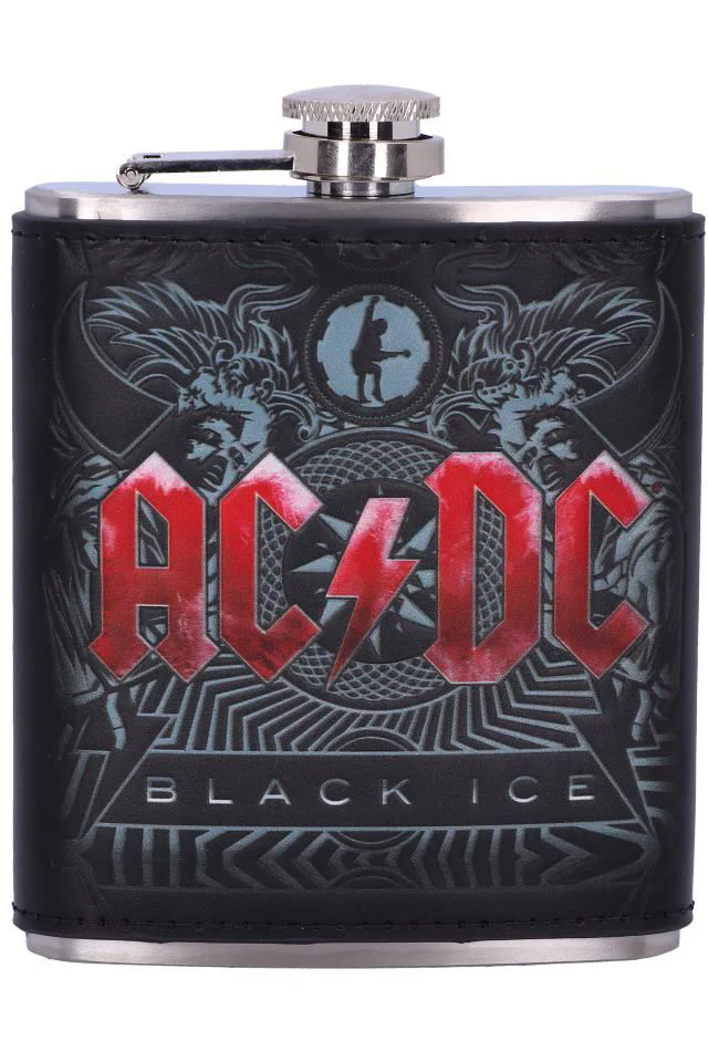 ACDC Black Ice Hip Flask