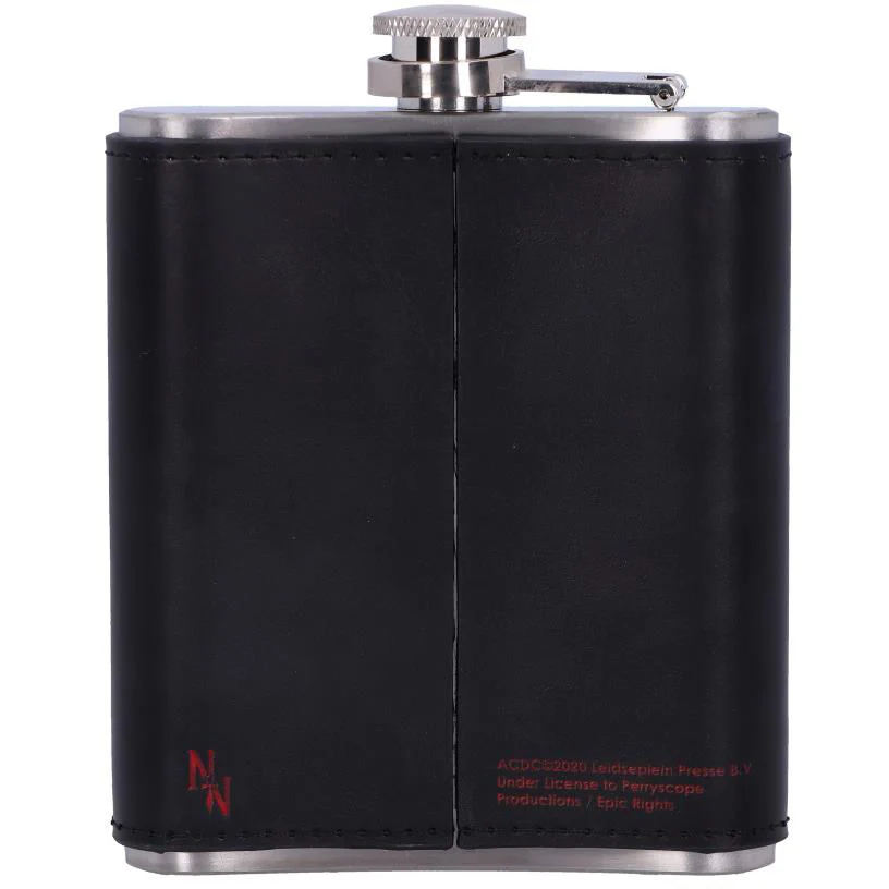 ACDC Black Ice Hip Flask - Image 3
