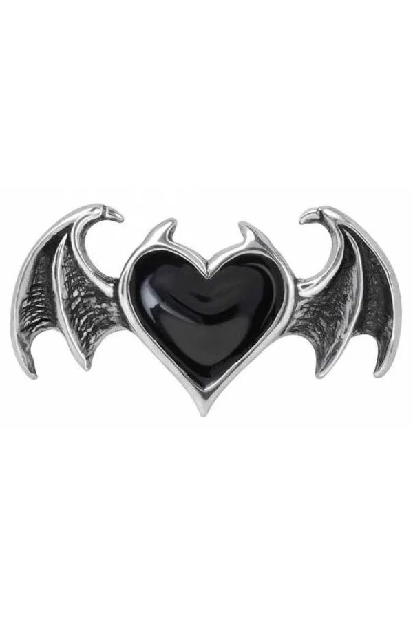 Alchemy Bat Blacksoul Ring