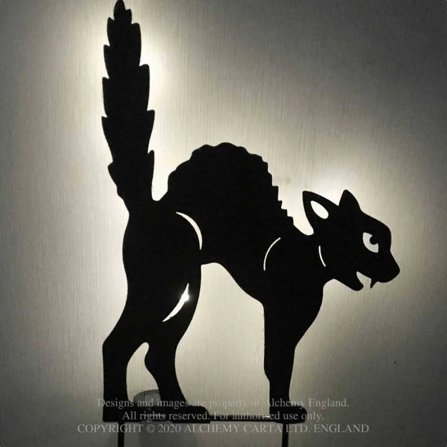 Alchemy Black Cat Garden Light - Image 2