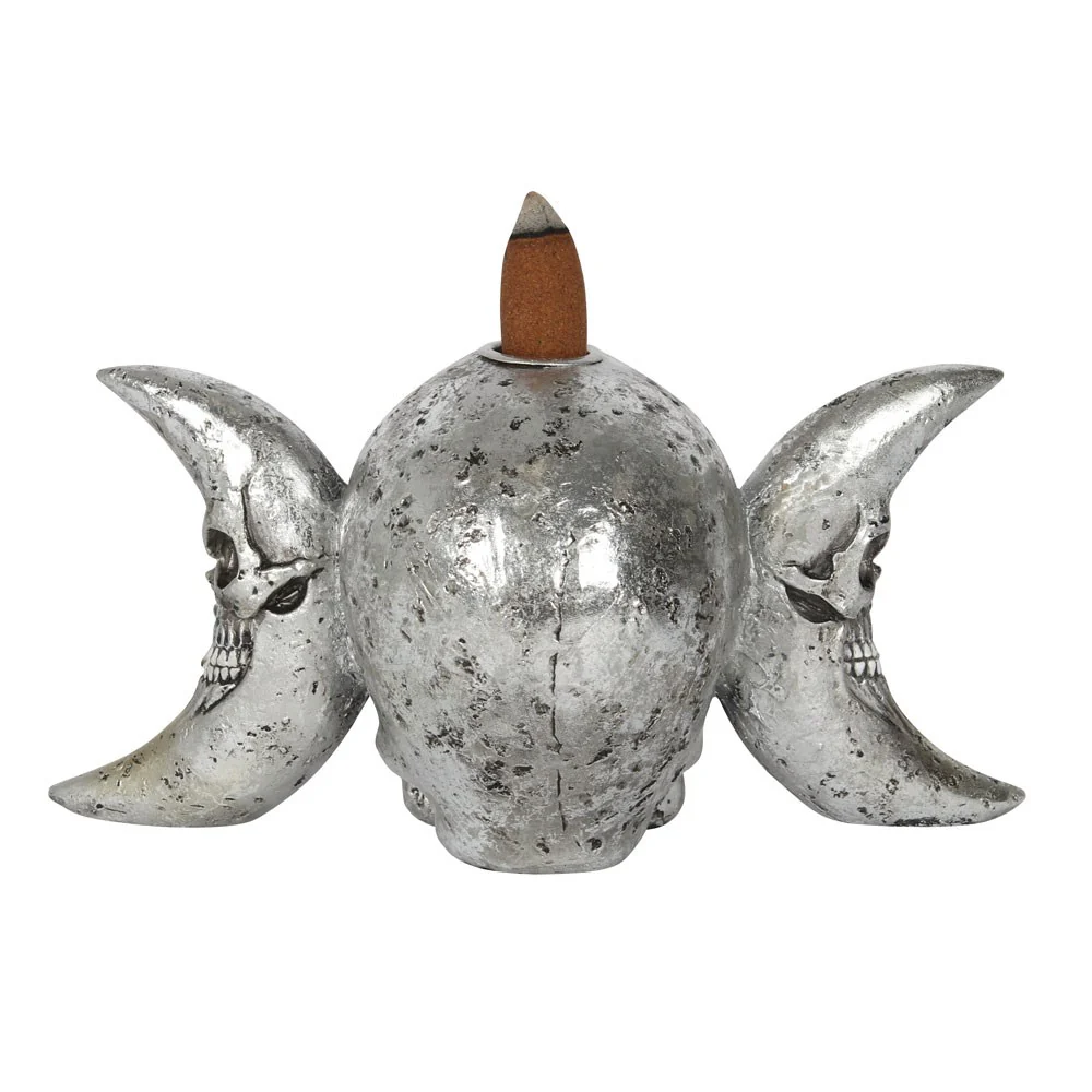 Alchemy Gothic Dark Goddess Backflow Incense Burner - Image 5