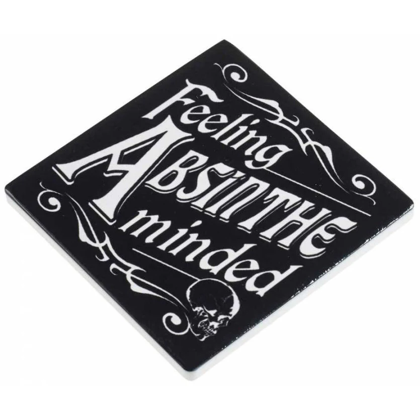Alchemy Gothic Feeling Absinthe Minded Coaster - Image 2