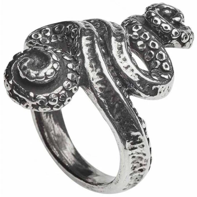 Alchemy Gothic Kraken Ring R221 - Image 4