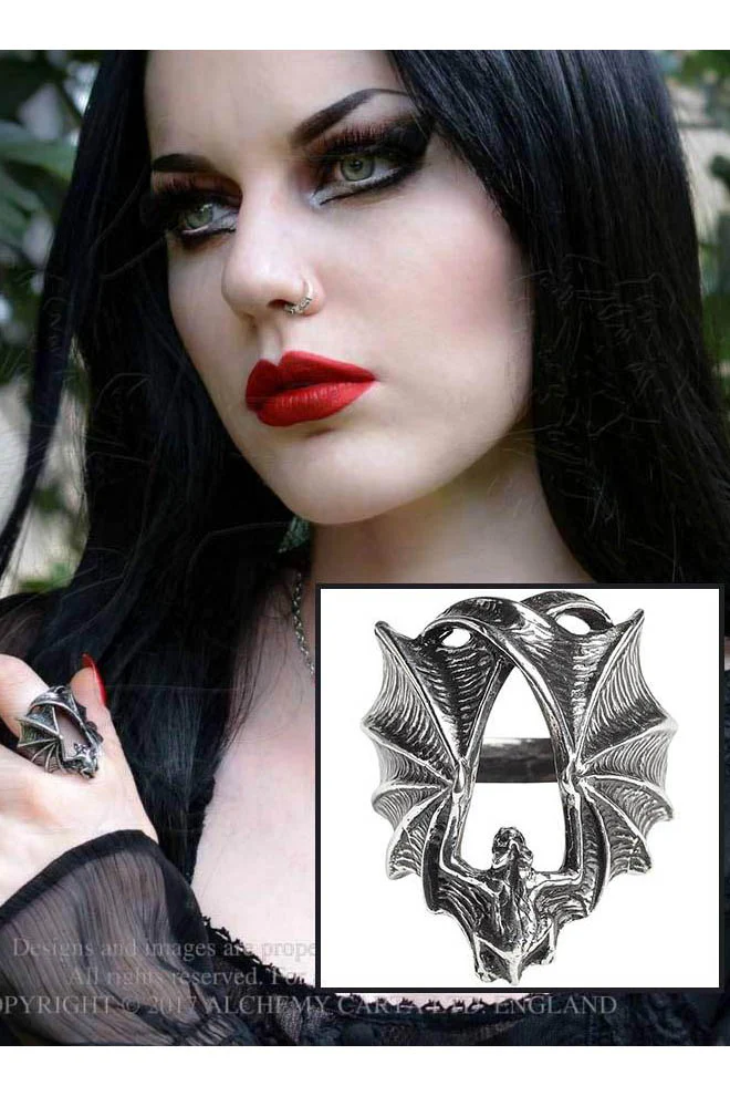 Alchemy Gothic Stealth Ring R216