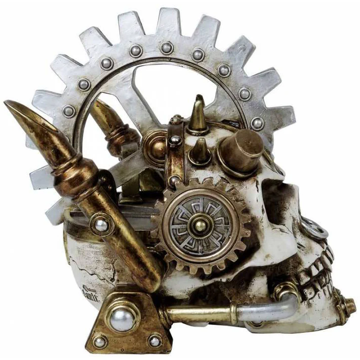 Alchemy Gothic Steam Head Skull V73 - Image 3