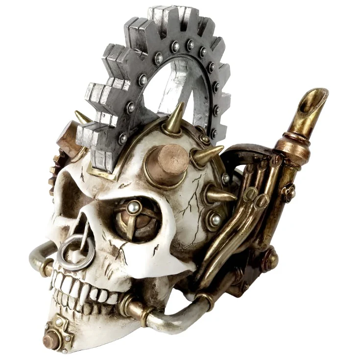 Alchemy Gothic Steam Head Skull V73 - Image 4