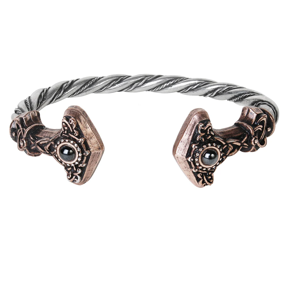 Alchemy Gothic Thunder Torque Bracelet - Image 5