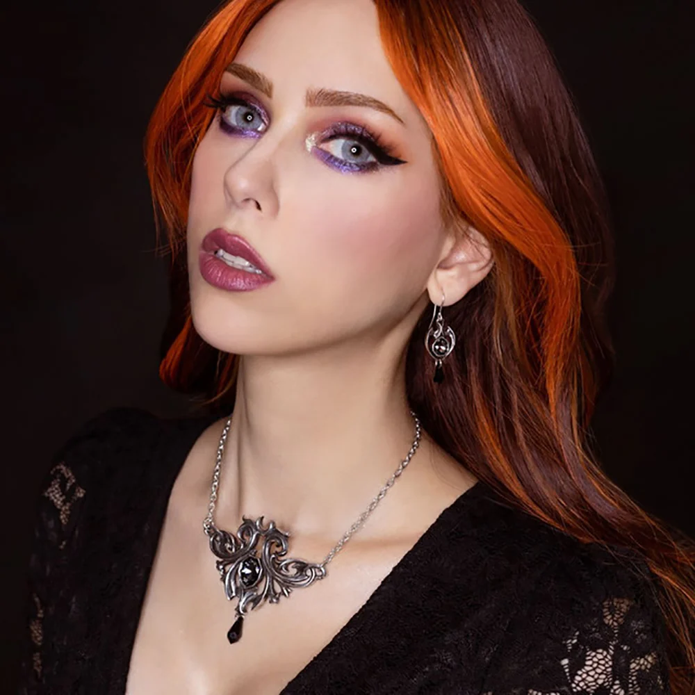 Alchemy Heart of Blackness Earrings - Image 3