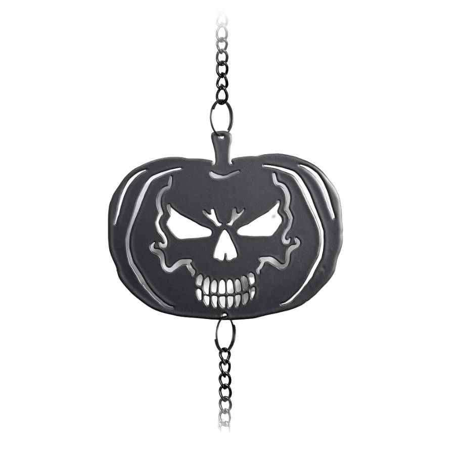 Alchemy Pumpkin Skull Wind Chime - Image 3