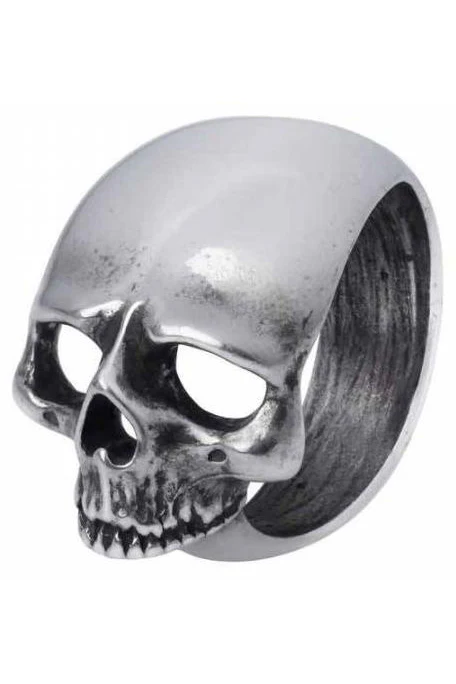 Alchemy Schadel Schief Ring R230