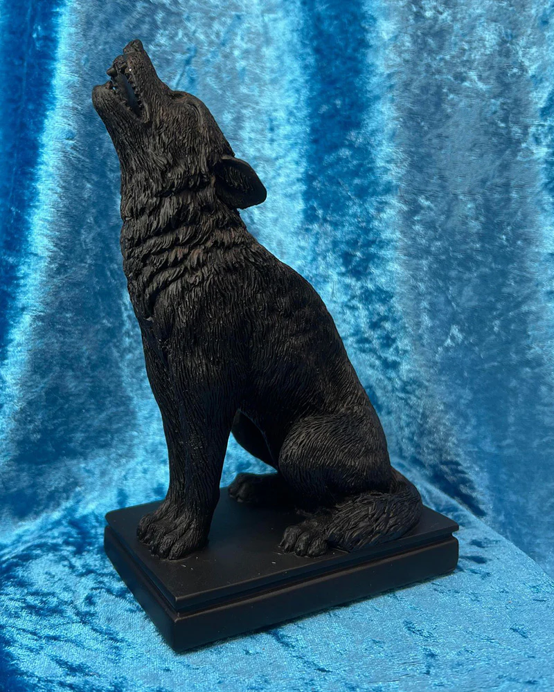 Alchemy Ulula Noctis Wolf Candlestick - Image 3