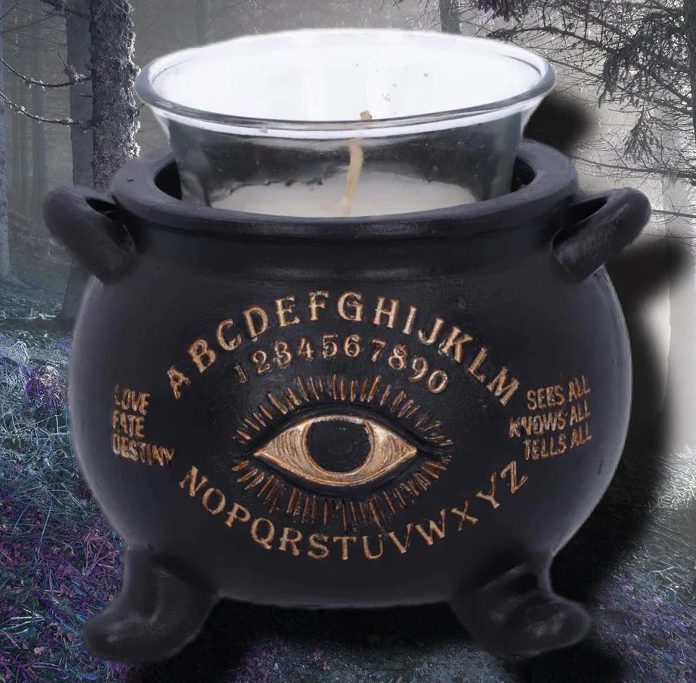 All Seeing Cauldron Candle Holder - Image 2