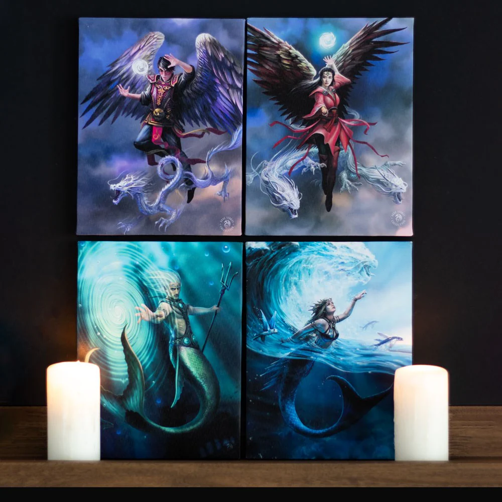 Anne Stokes Air Element Sorceress Picture - Image 5