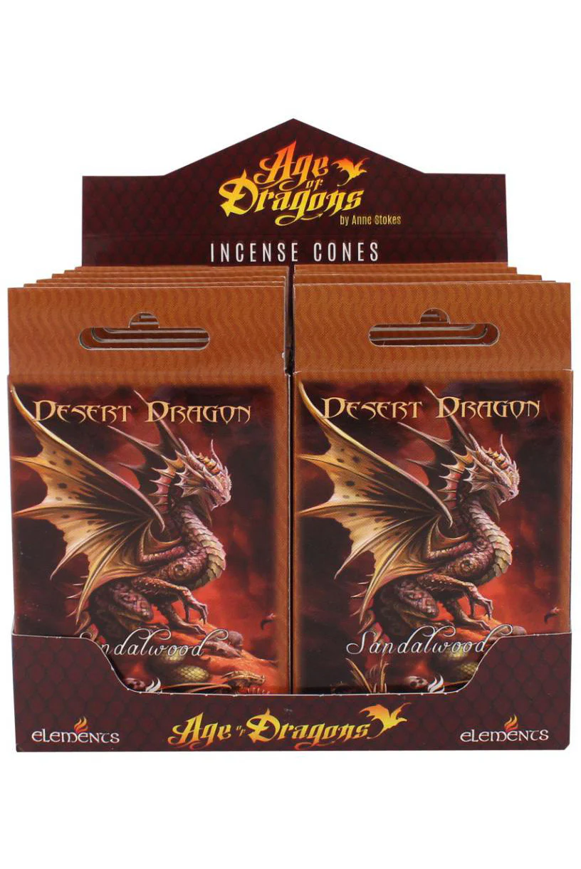 Anne Stokes Desert Dragon Incense Cones