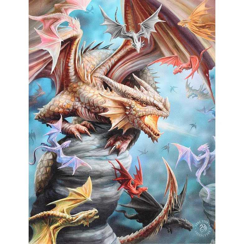 Anne Stokes Dragon Clan Picture - Image 2