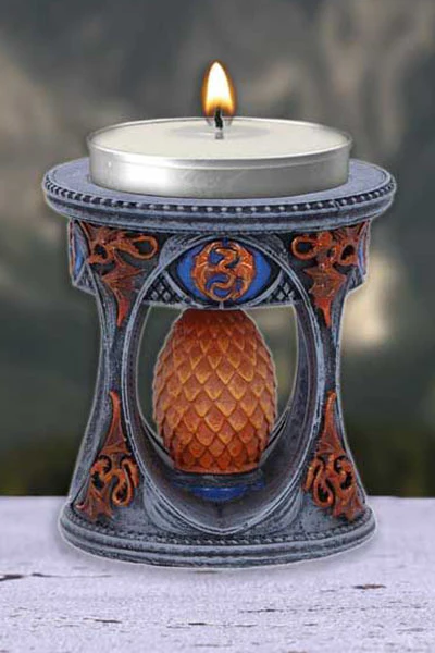 Anne Stokes Dragon Heart Tea Light