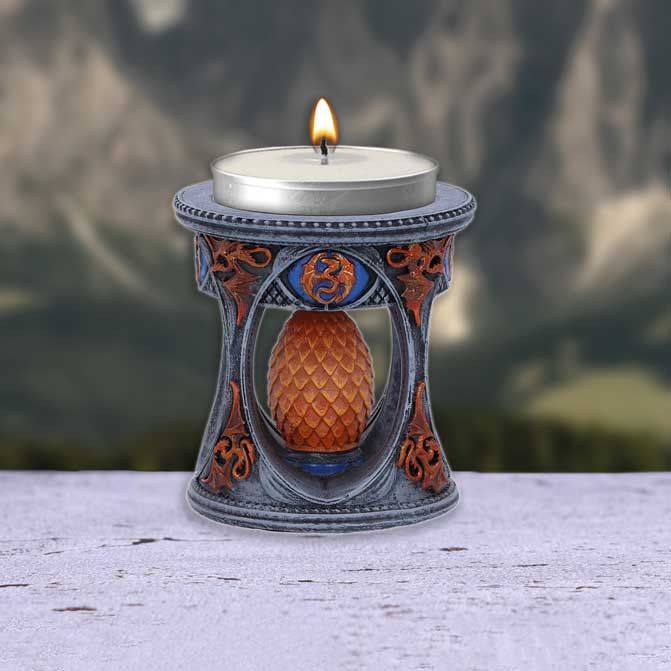 Anne Stokes Dragon Heart Tea Light - Image 2