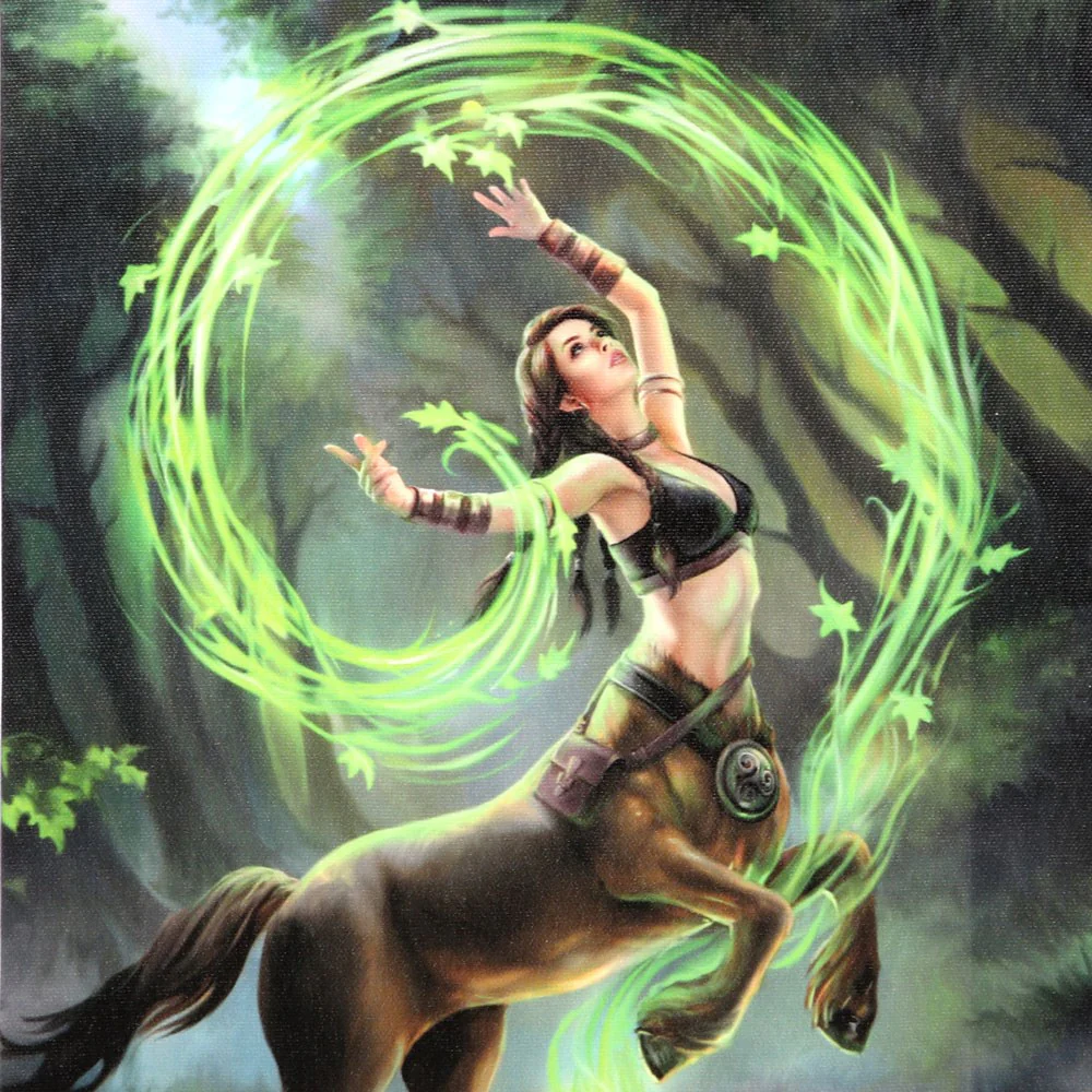 Anne Stokes Earth Element Sorceress Picture - Image 2