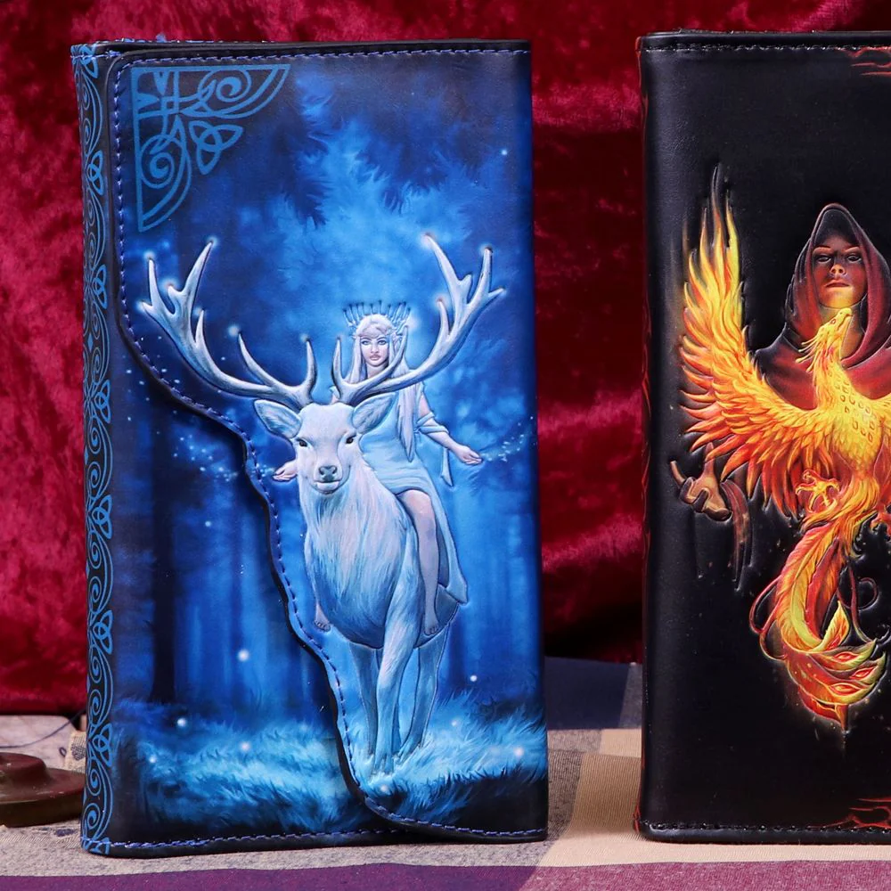 Anne Stokes Fantasy Forest Embossed Purse - Image 8