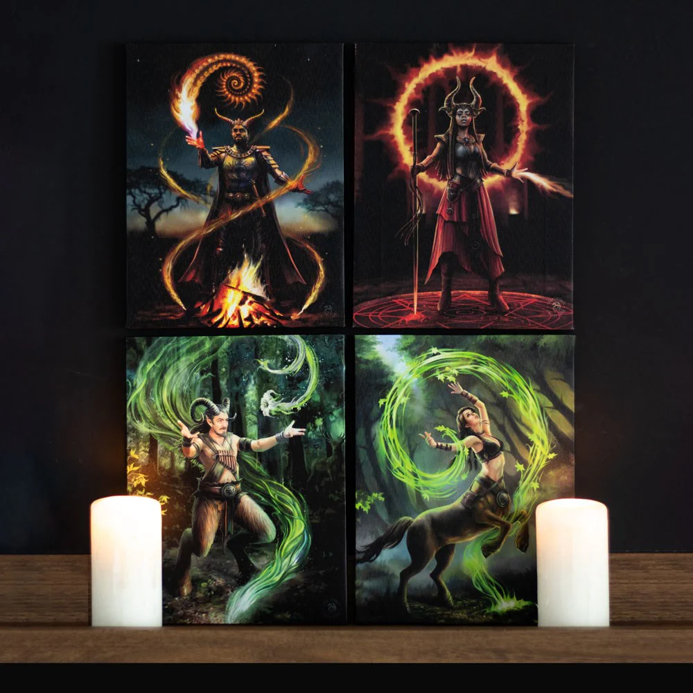 Anne Stokes Fire Element Wizard Picture - Image 5