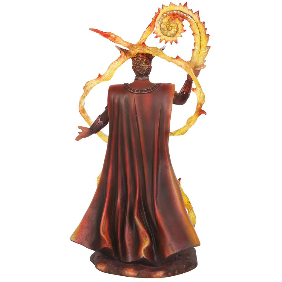 Anne Stokes Fire Elemental Wizard Figurine - Image 7