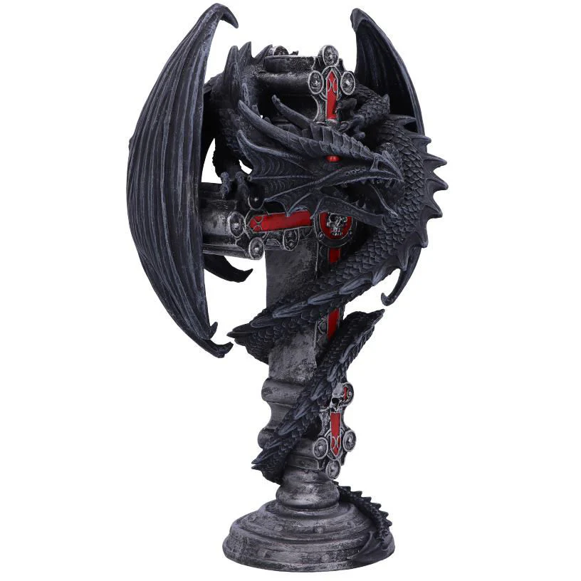 Anne Stokes Gothic Guardian Candle Holder - Image 3