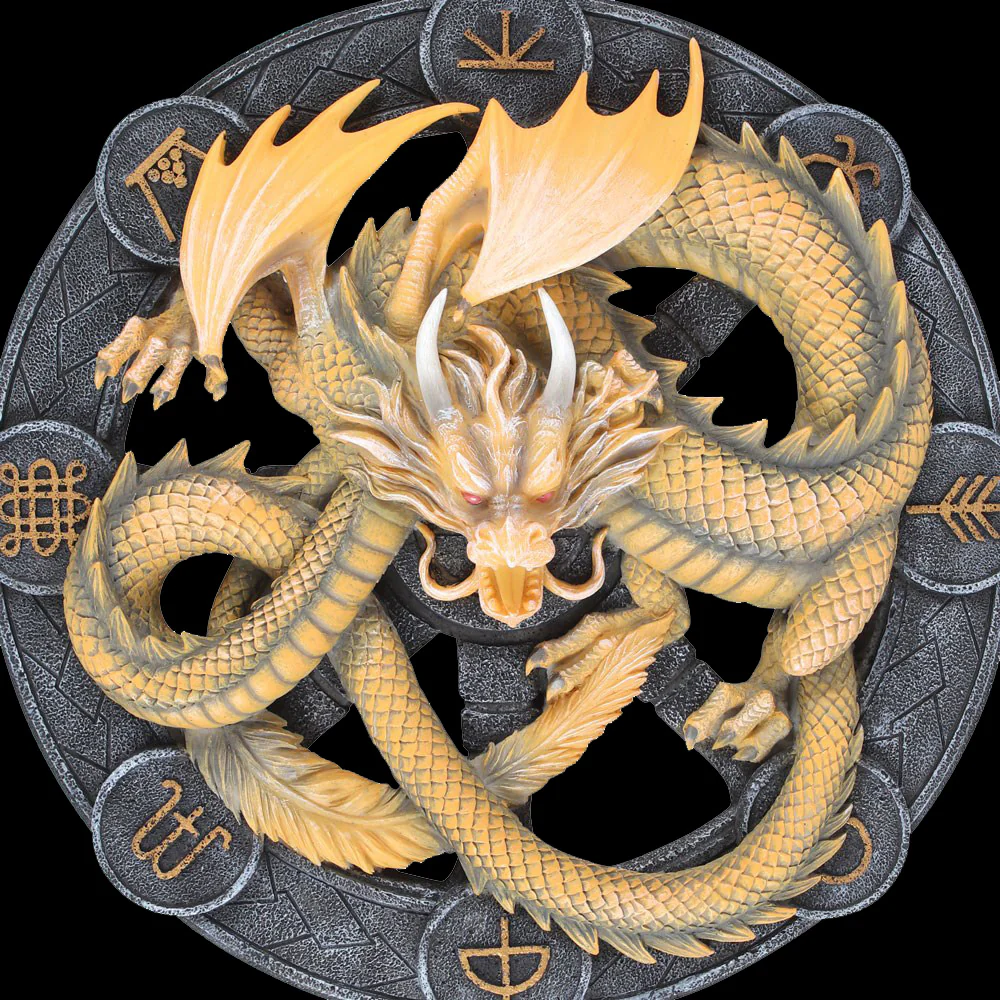 Anne Stokes Imbolc Dragon Wall Plaque - Image 2