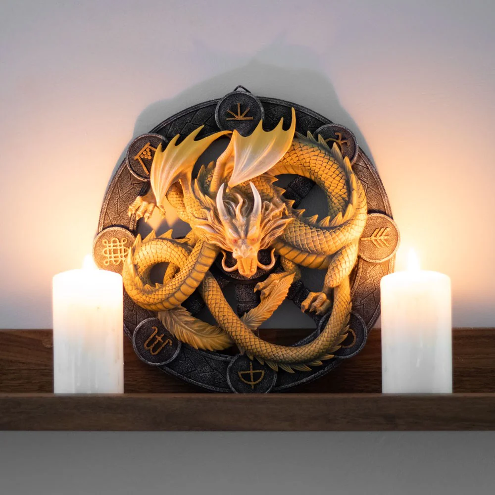 Anne Stokes Imbolc Dragon Wall Plaque - Image 5
