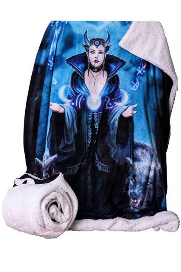 Anne Stokes Moon Witch Throw