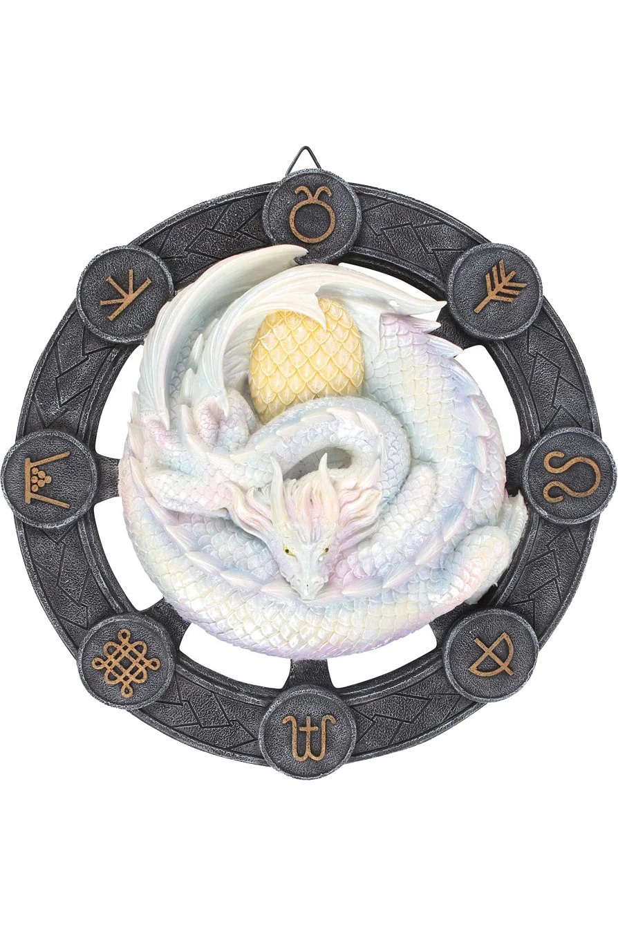Anne Stokes Ostara Dragon Wall Plaque