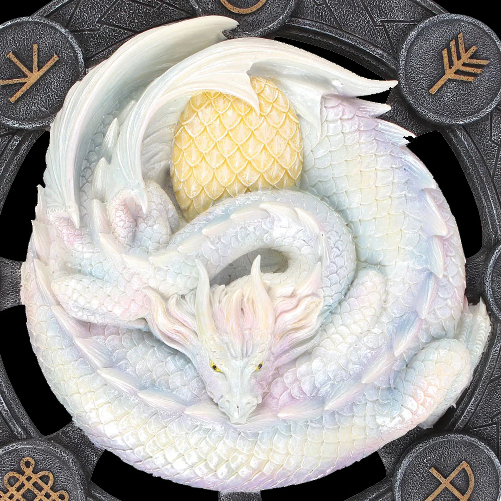 Anne Stokes Ostara Dragon Wall Plaque - Image 2