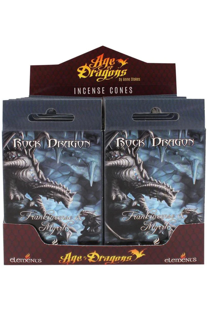 Anne Stokes Rock Dragon Incense Cones