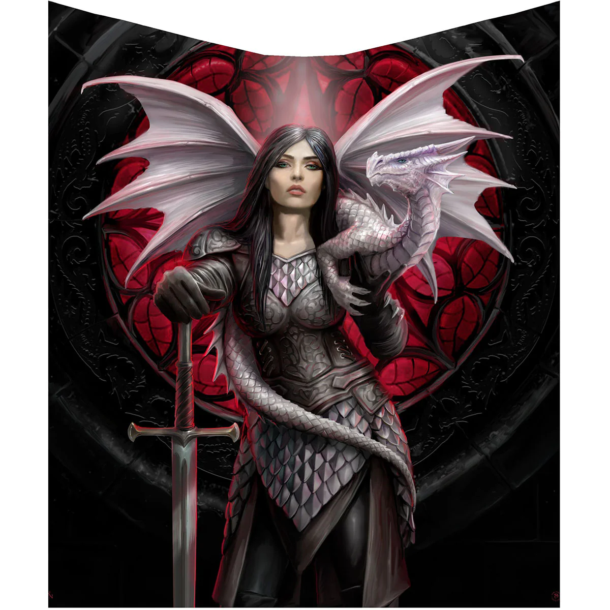 Anne Stokes Valour Throw - Image 2