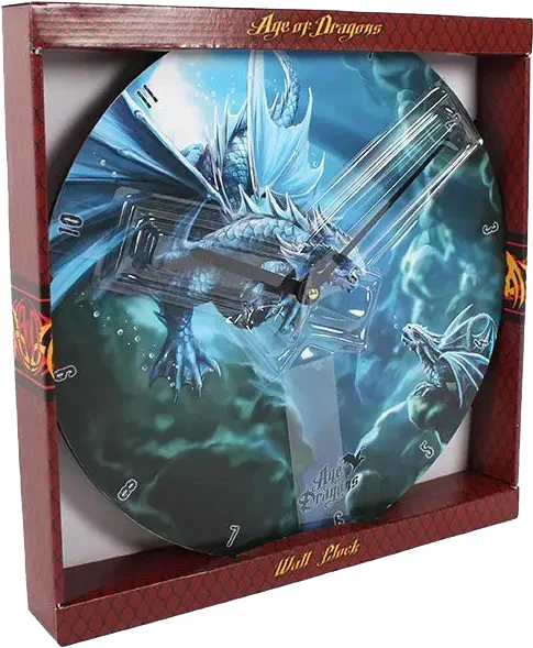 Anne Stokes Water Dragon Clock - Image 2