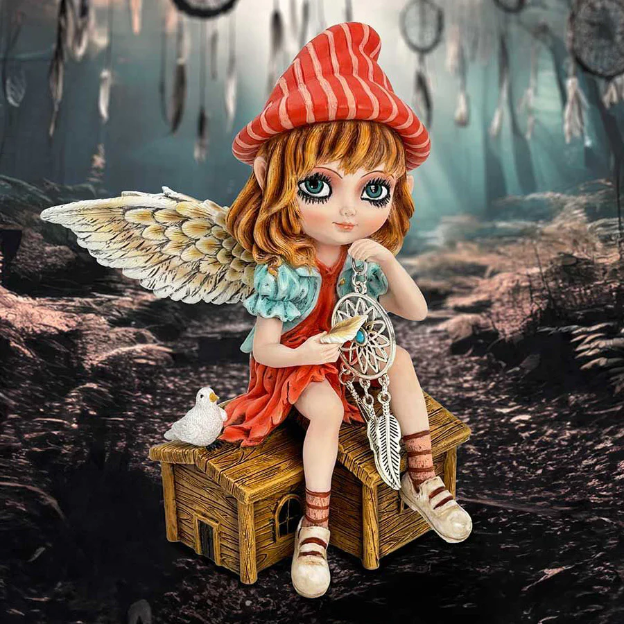 Autumn Fae Fairy Figurine - Image 2
