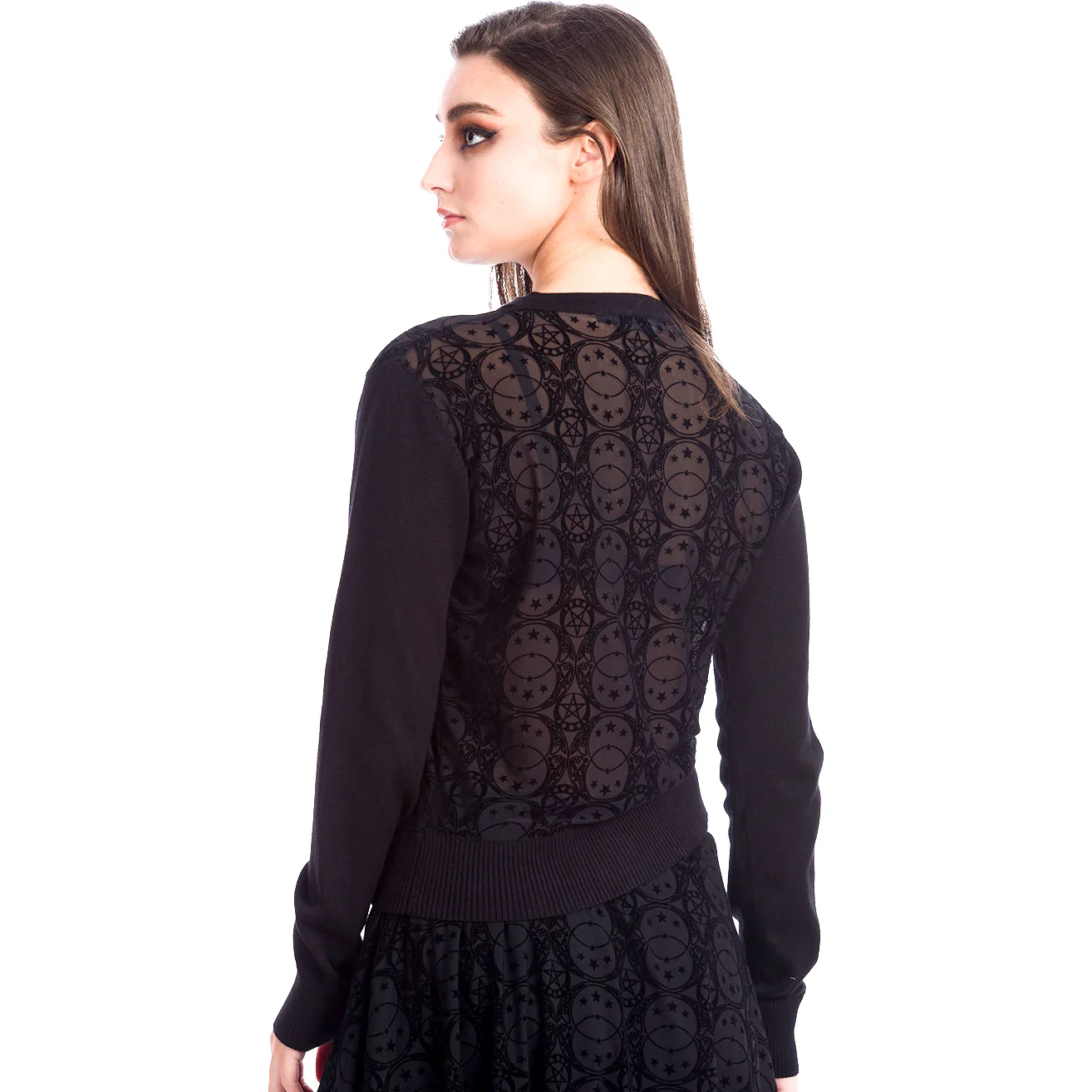 Banned Circle Flock Cardigan - Image 4