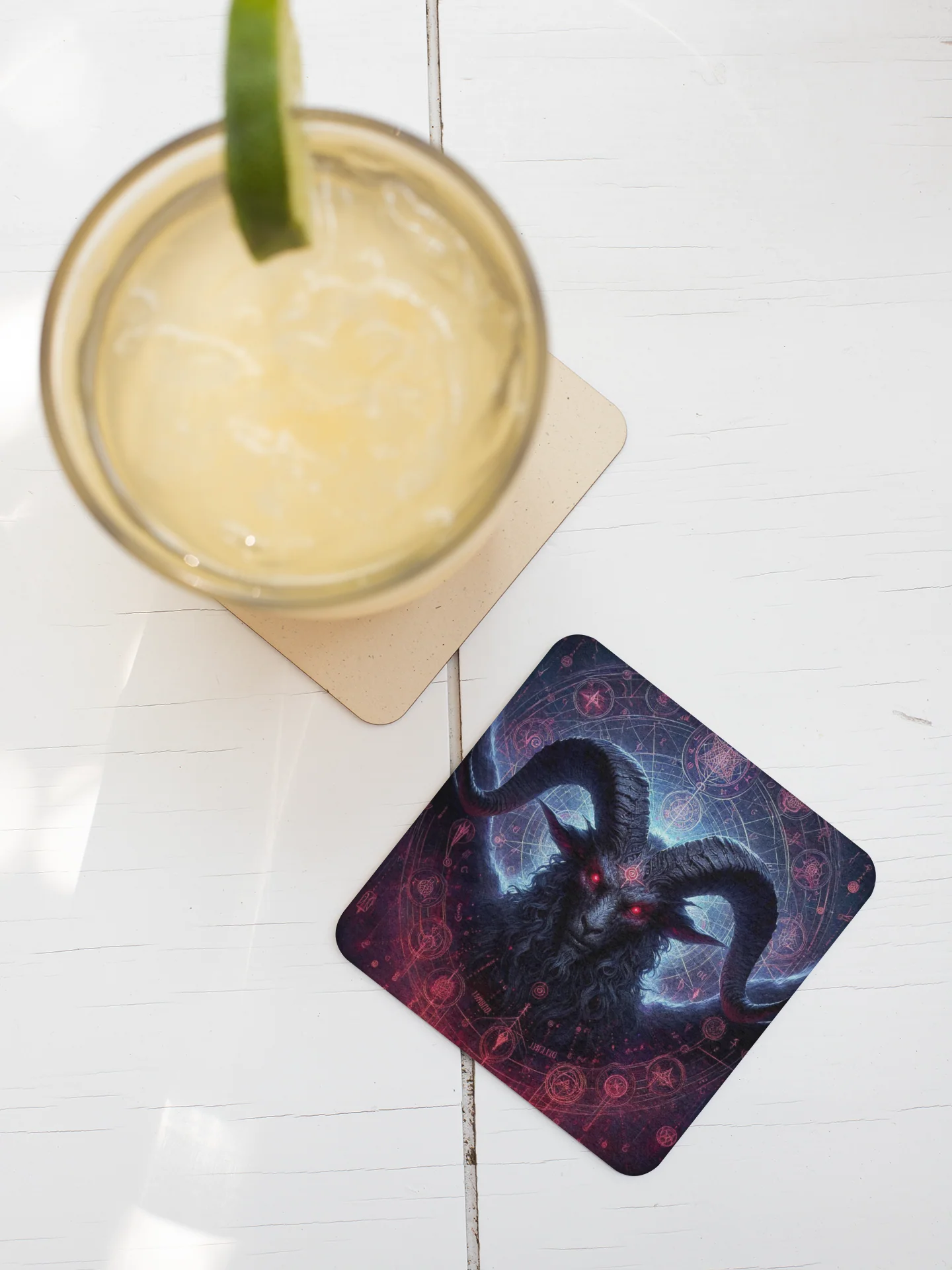 Baphomet Coaster Art048 - Image 3
