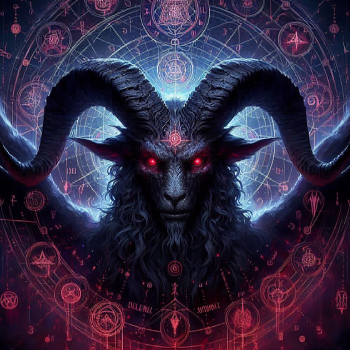 Baphomet Coaster Art048 - Image 5
