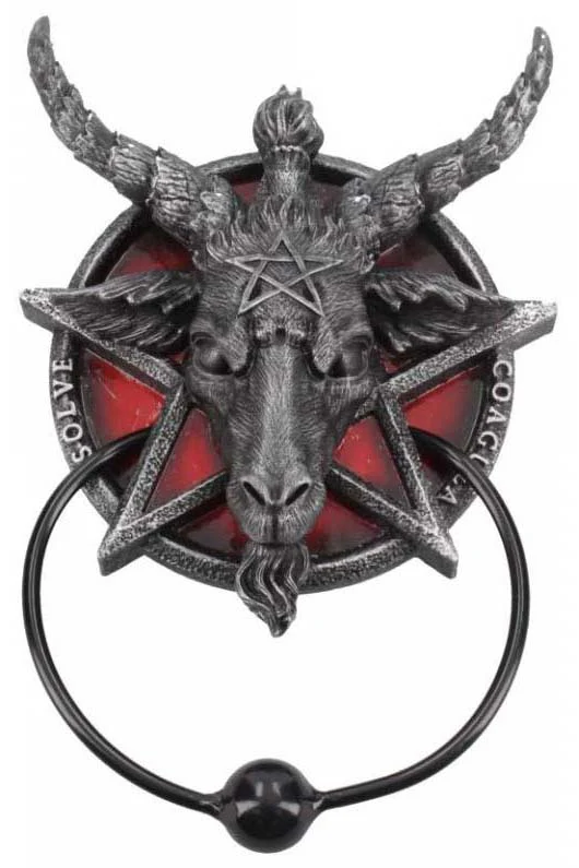 Baphomet Door Knocker
