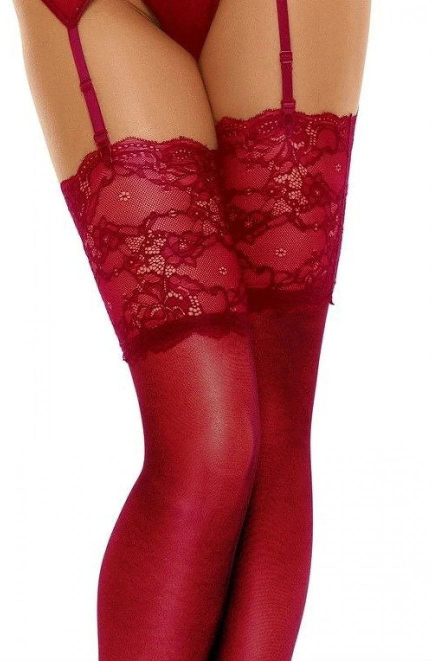 Beauty Night Romance Stockings Cherry - Image 2