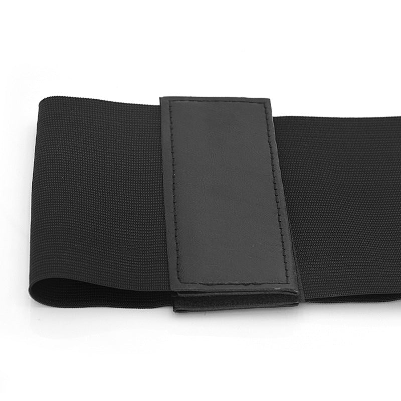 Black Corset Style Waist Belt - Image 4