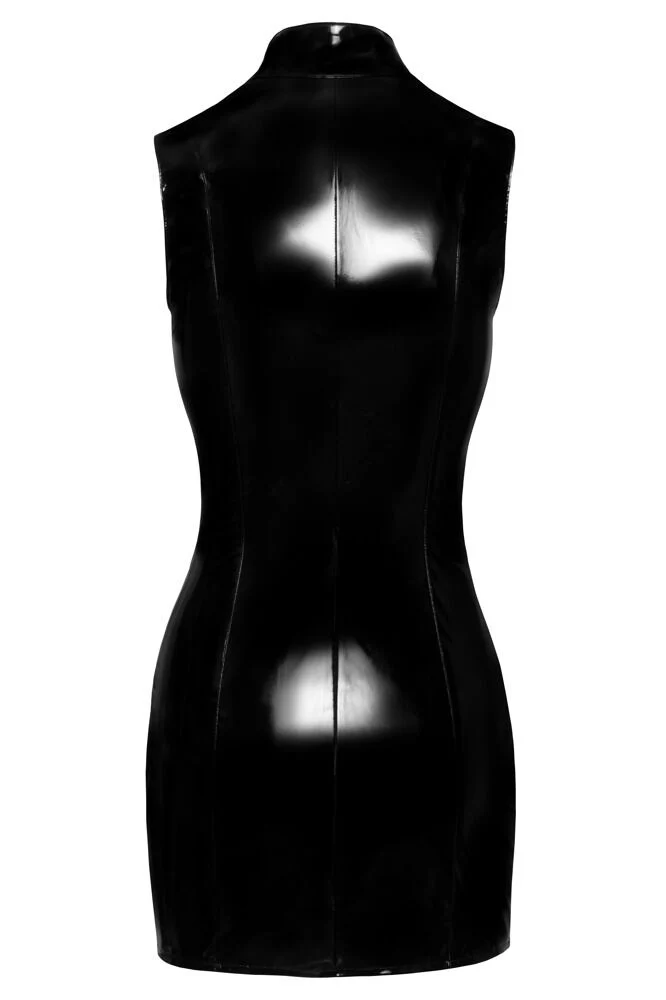 Black Level Mesh and Vinyl Dress (M, L) - Image 7